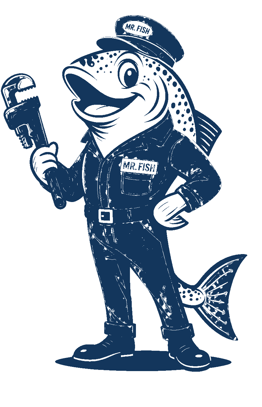 Mr. Fish navy stamp